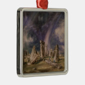 John Constable | Stonehenge, 1835 Silbernes Ornament (Rechts)