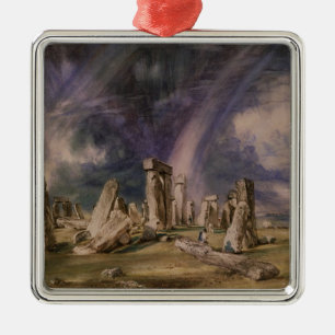 John Constable   Stonehenge, 1835 Silbernes Ornament