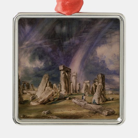 John Constable | Stonehenge, 1835 Silbernes Ornament (Vorne)