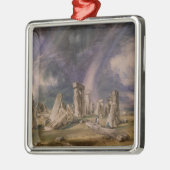 John Constable | Stonehenge, 1835 Silbernes Ornament (Links)