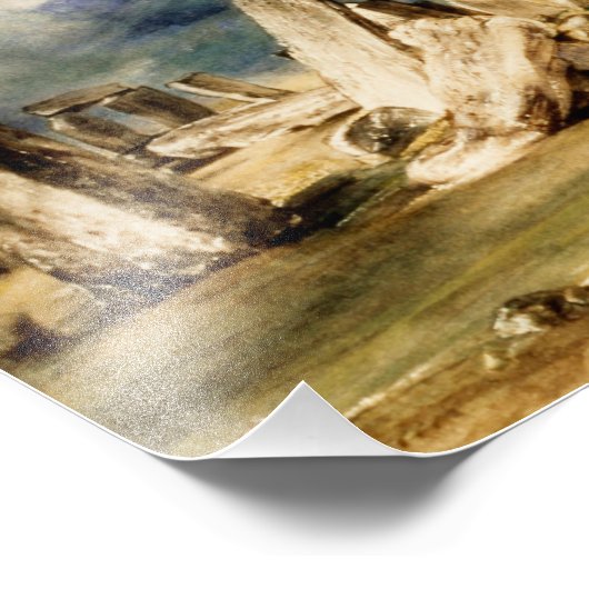 John Constable - Stonehenge Fotodruck (Ecke)