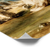 John Constable - Stonehenge Poster (Ecke)