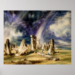 John Constable - Stonehenge Poster