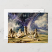 John Constable - Stonehenge Postkarte (Vorne/Hinten)