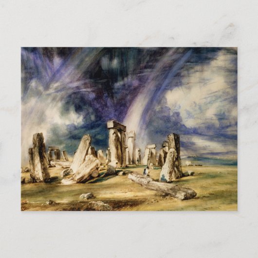John Constable - Stonehenge Postkarte (Vorderseite)