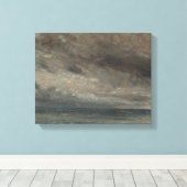 John Constable - Stormy Sea, Brighton Leinwanddruck (Insitu (Holzboden))