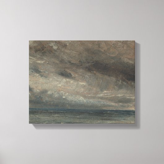 John Constable - Stormy Sea, Brighton Leinwanddruck (Vorderseite)