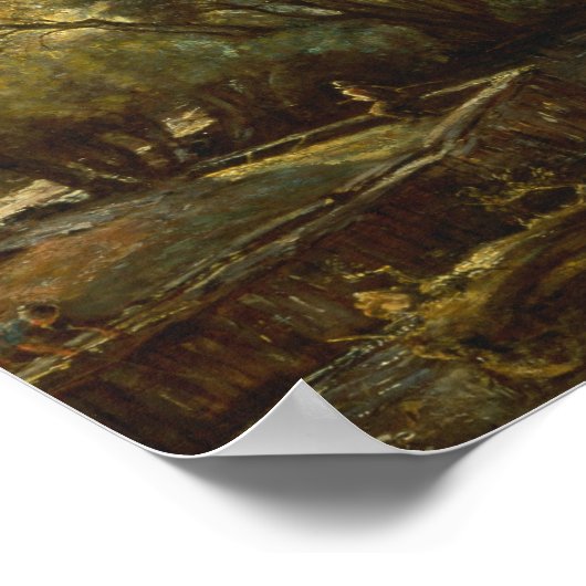 John Constable - Stratford Mill Poster (Ecke)