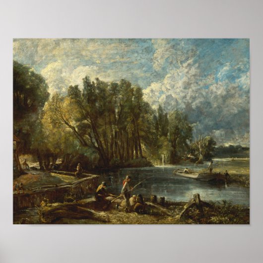 John Constable - Stratford Mill Poster (Vorne)
