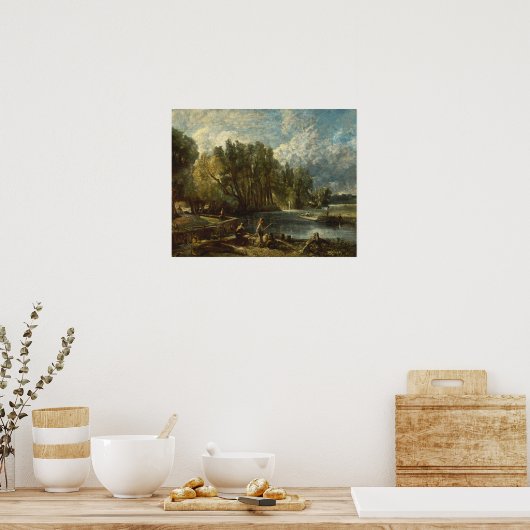 John Constable - Stratford Mill Poster (Küche)