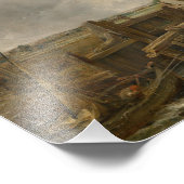 John Constable - Studie über ein Boot, das eine Sc Fotodruck (Ecke)