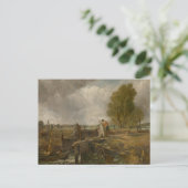 John Constable - Studie über ein Boot, das eine Sc Postkarte (Stehend Vorderseite)
