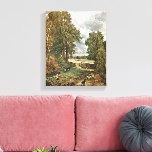 John Constable - The Cornfield Leinwanddruck (Insitu (Wohnzimmer))