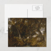 John Constable - The Dell at Helmingham Park Postkarte (Vorne/Hinten)
