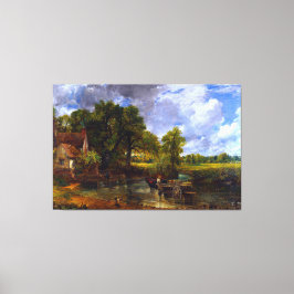 JOHN CONSTABLE - The Hay Wain - 1821 - Romantik Leinwanddruck