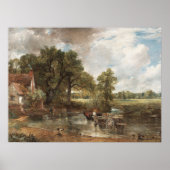 John Constable The Hay Wain Painting Art Print Poster (Vorne)
