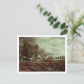 John Constable | The Leaping Horse, c.1825 (Öl auf Postkarte (Stehend Vorderseite)