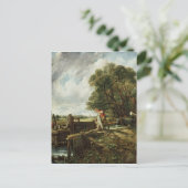 John Constable | The Lock, 1824 Postkarte (Stehend Vorderseite)
