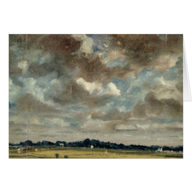 John Constable | Umfassende Landschaft mit Grau Cl (Vorderseite (Horizontal))