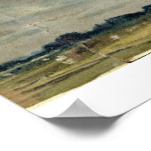 John Constable | Umfassende Landschaft mit Grau Cl Poster (Ecke)