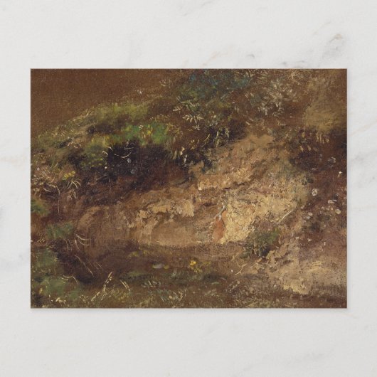 John Constable | Unterwuchs, c.1821 (Öl auf Papier Postkarte (Vorderseite)