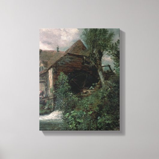 John Constable | Wasserwerk in Gillingham, Dorset Leinwanddruck (Vorderseite)