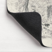 John Constable | Watermill bei Newbury (Bleistift) Mousepad (Ecke)
