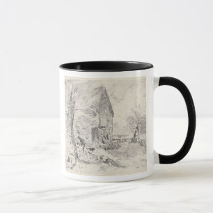 John Constable Watermill bei Newbury (Bleistift) Tasse