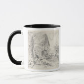 John Constable | Watermill bei Newbury (Bleistift) Tasse (Links)