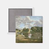 John Constable | Wivenhoe Park, Essex, 1816 Magnet (Vorderseite/Rückseite)