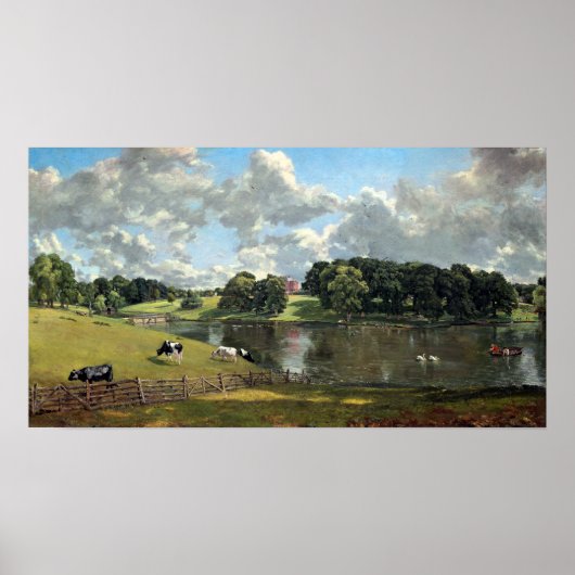 John Constable Wivenhoe Park, Essex Poster (Vorne)