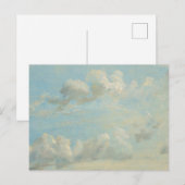 John Constable - Wolkenstudie Postkarte (Vorne/Hinten)