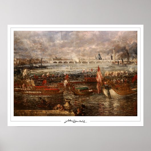 John Constable Zedign Art Poster #129 (Vorne)