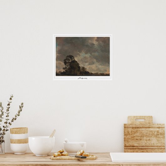 John Constable Zedign Art Poster #12-2 (Küche)