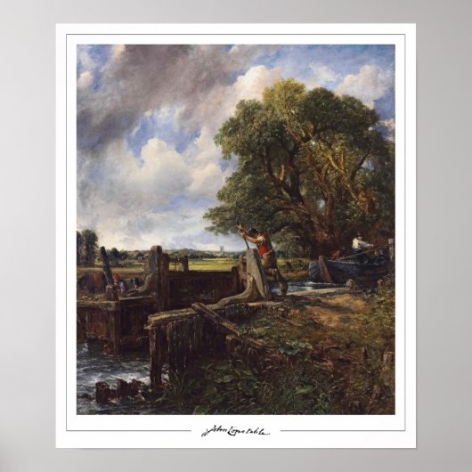 John Constable Zedign Art Poster #184-2 (Vorne)
