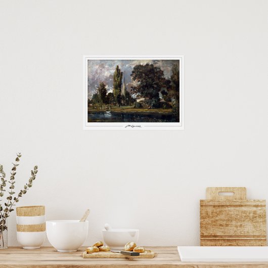 John Constable Zedign Art Poster #197 (Küche)