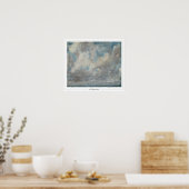John Constable Zedign Art Poster #22 (Küche)