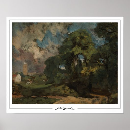 John Constable Zedign Art Poster #245-2 (Vorne)
