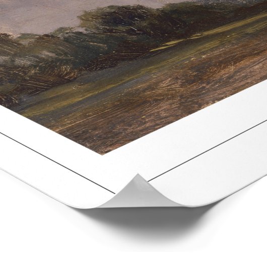 John Constable Zedign Art Poster #25 (Ecke)