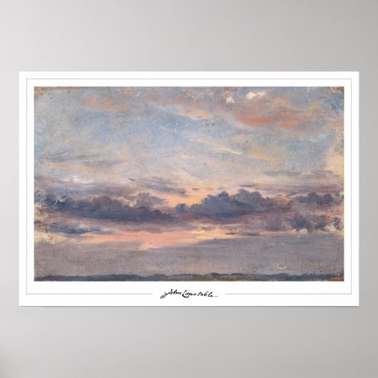 John Constable Zedign Art Poster #25-2 (Vorne)