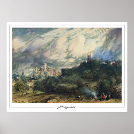John Constable Zedign Art Poster #367-2