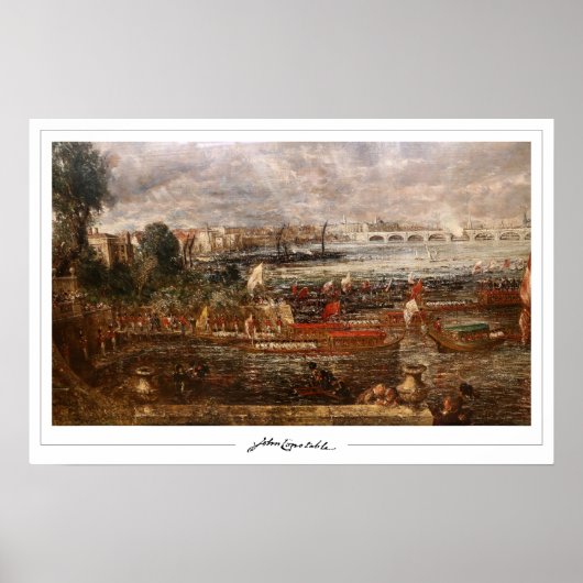 John Constable Zedign Art Poster #405 (Vorne)