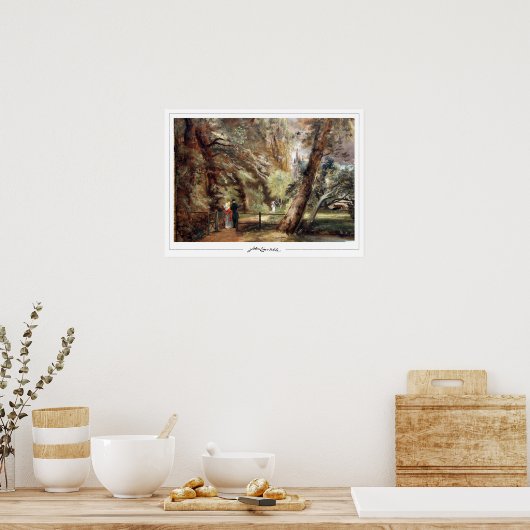 John Constable Zedign Art Poster #409 (Küche)