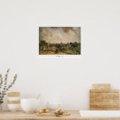 John Constable Zedign Art Poster #42 (Küche)