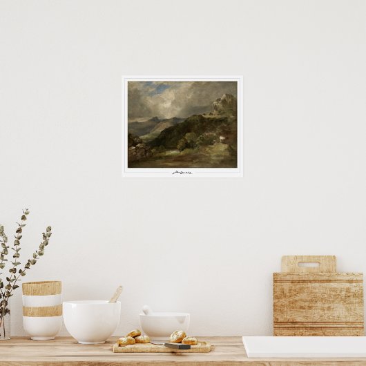 John Constable Zedign Art Poster #469-2 (Küche)