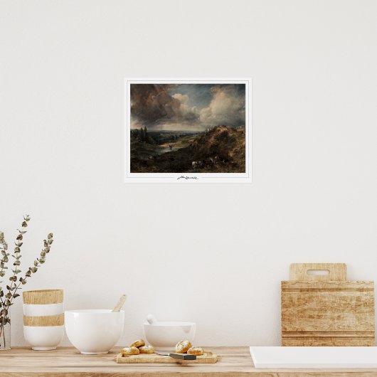John Constable Zedign Art Poster #496-2 (Küche)