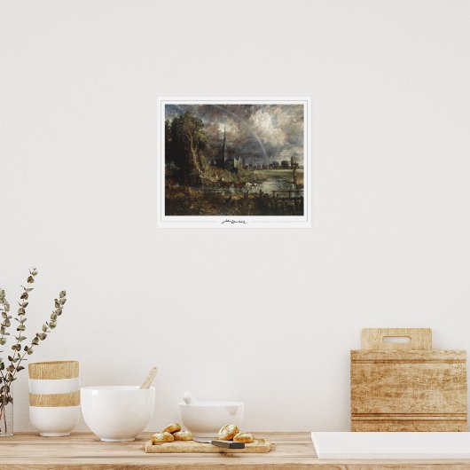 John Constable Zedign Art Poster #520-2 (Küche)