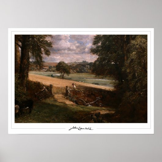 John Constable Zedign Art Poster #528-2 (Vorne)