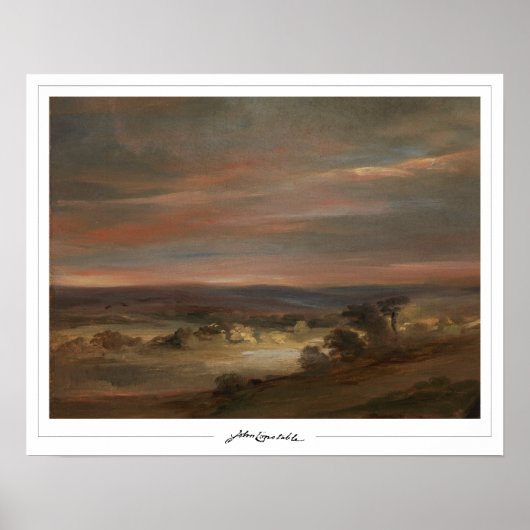 John Constable Zedign Art Poster #7 (Vorne)