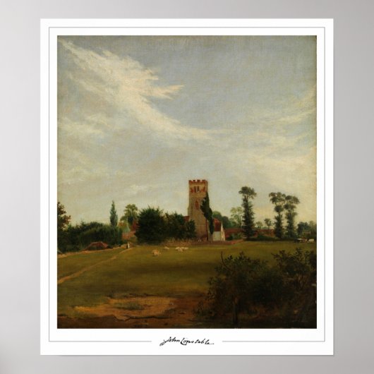John Constable Zedign Art Poster #74-2 (Vorne)